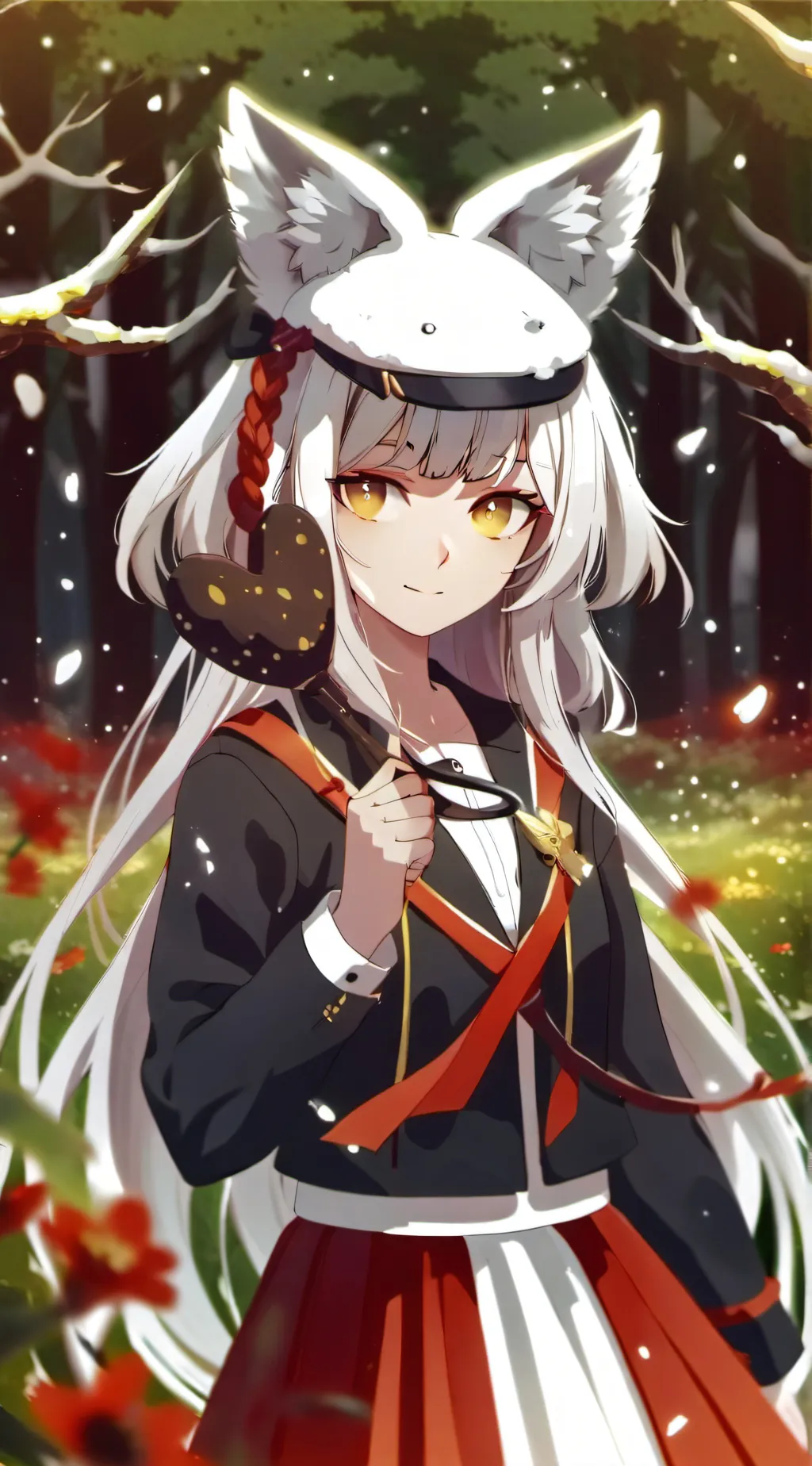 ai character: AI girlfriend  background