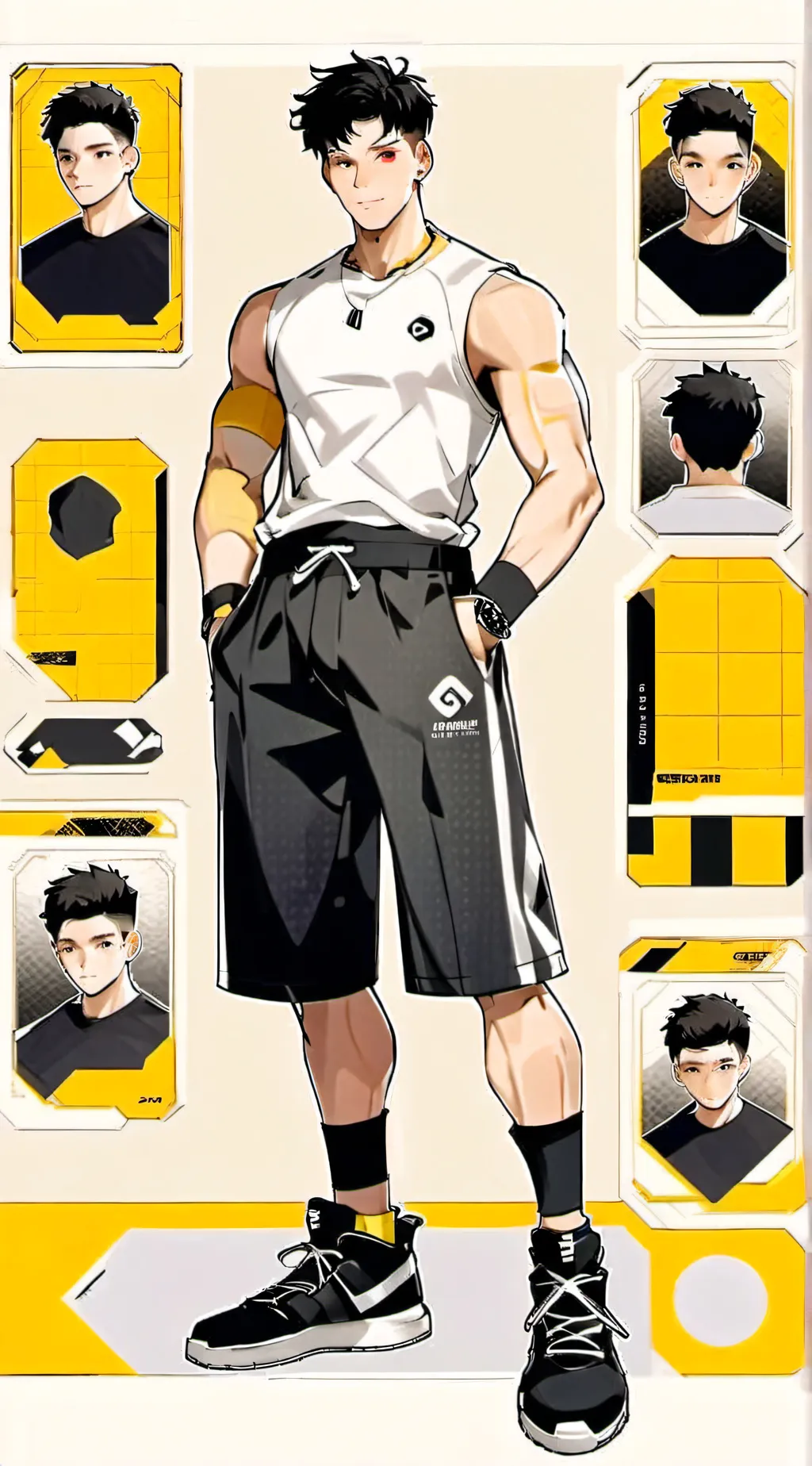 ai character: °~ Ryan ~° background