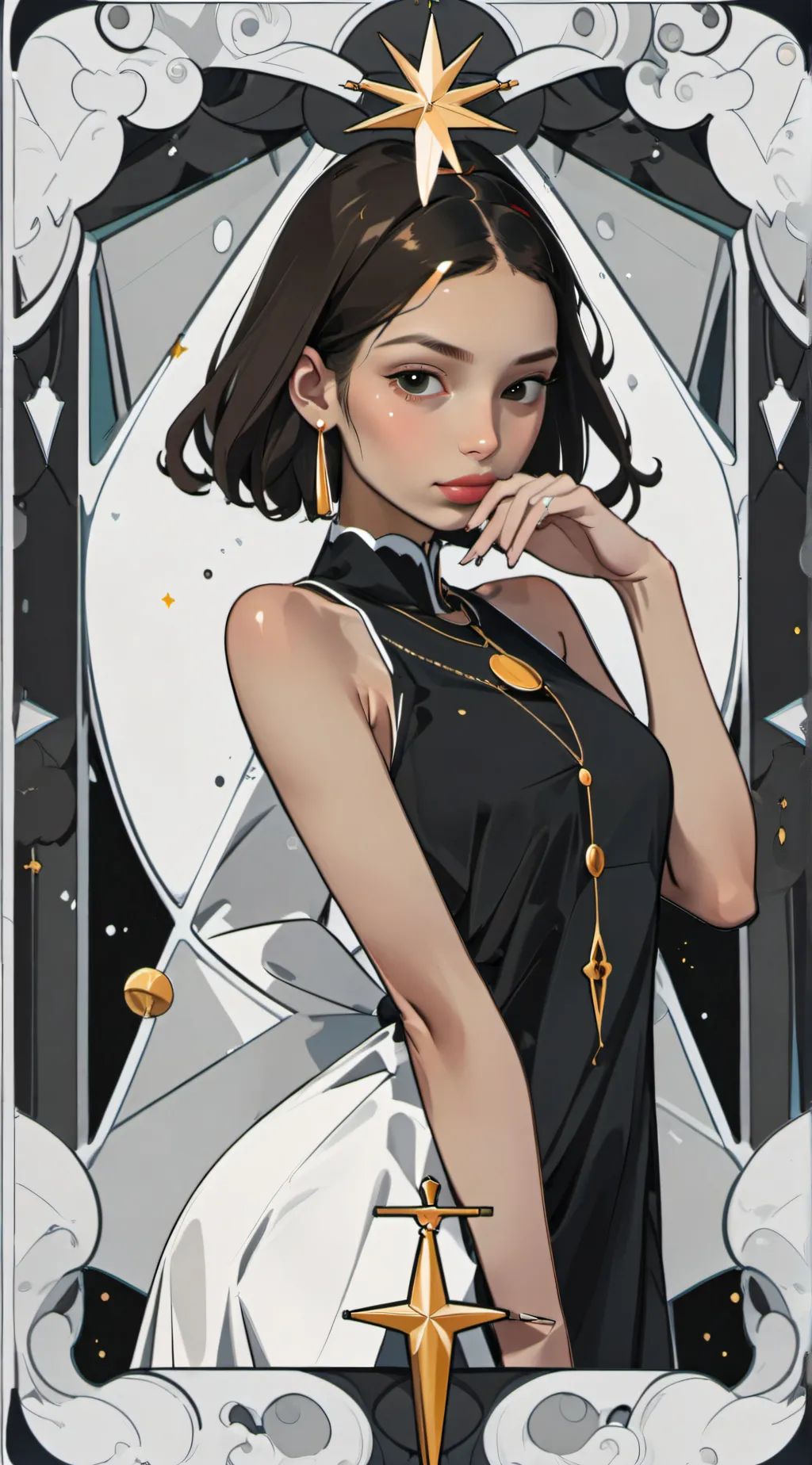 ai character: Abbey  background