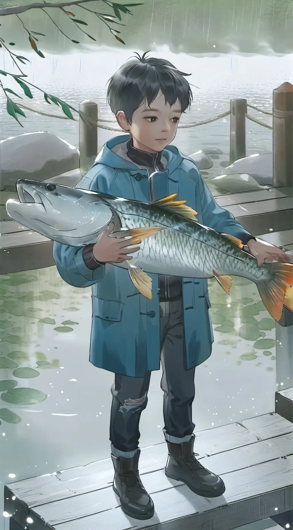 ai character: Landon background