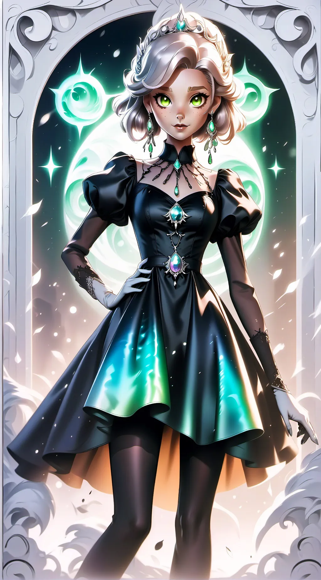 ai character: darkfire background