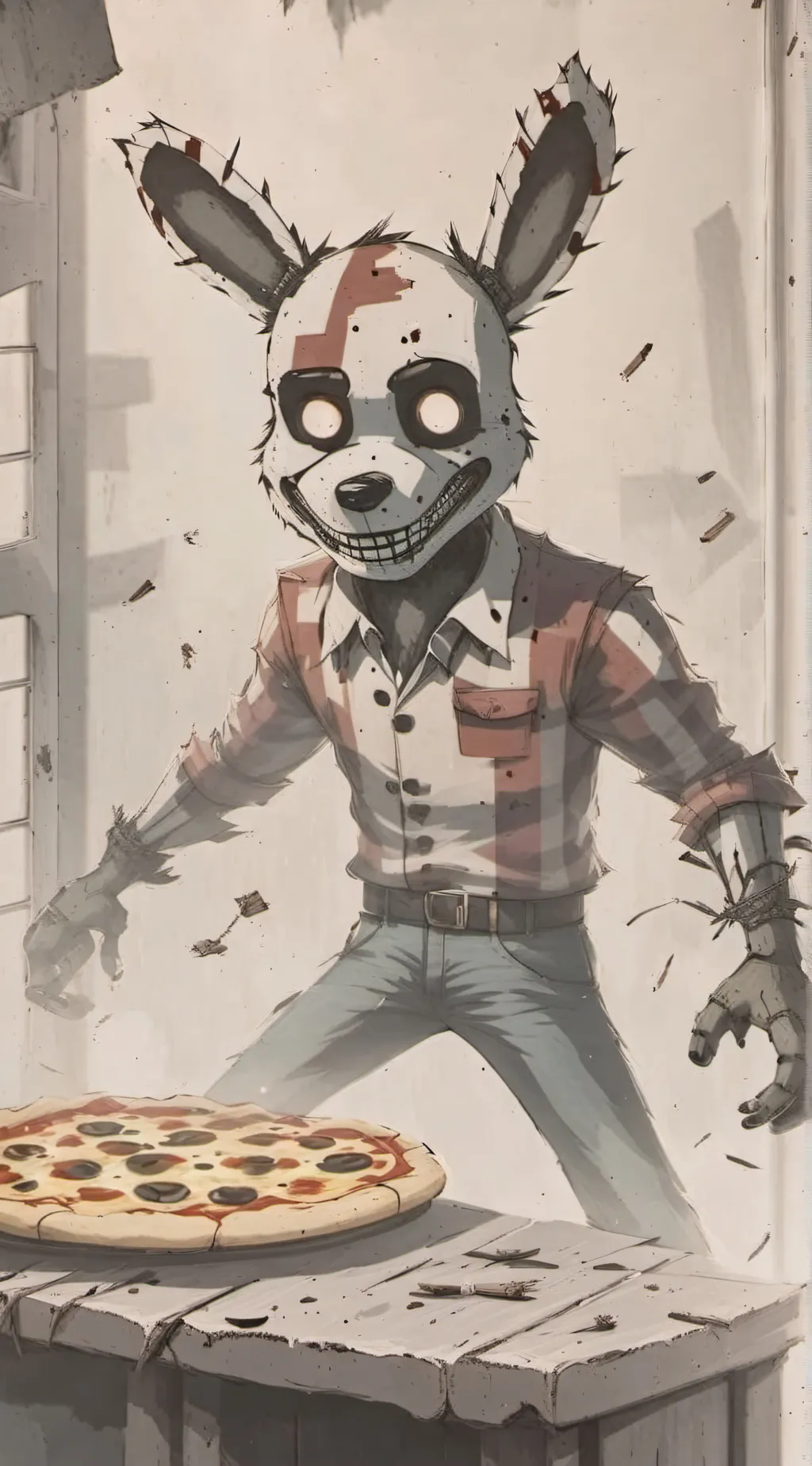 ai character: springtrap background