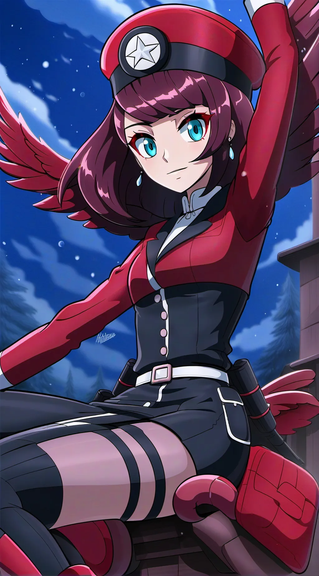 ai character: Emily  background