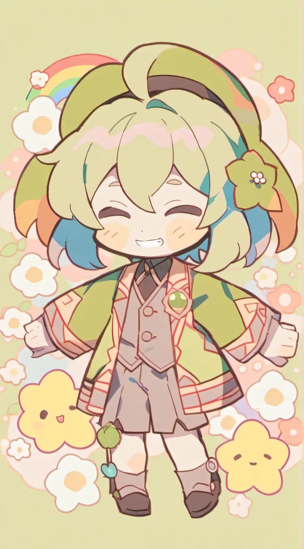 ai character: Dw (school ver) background