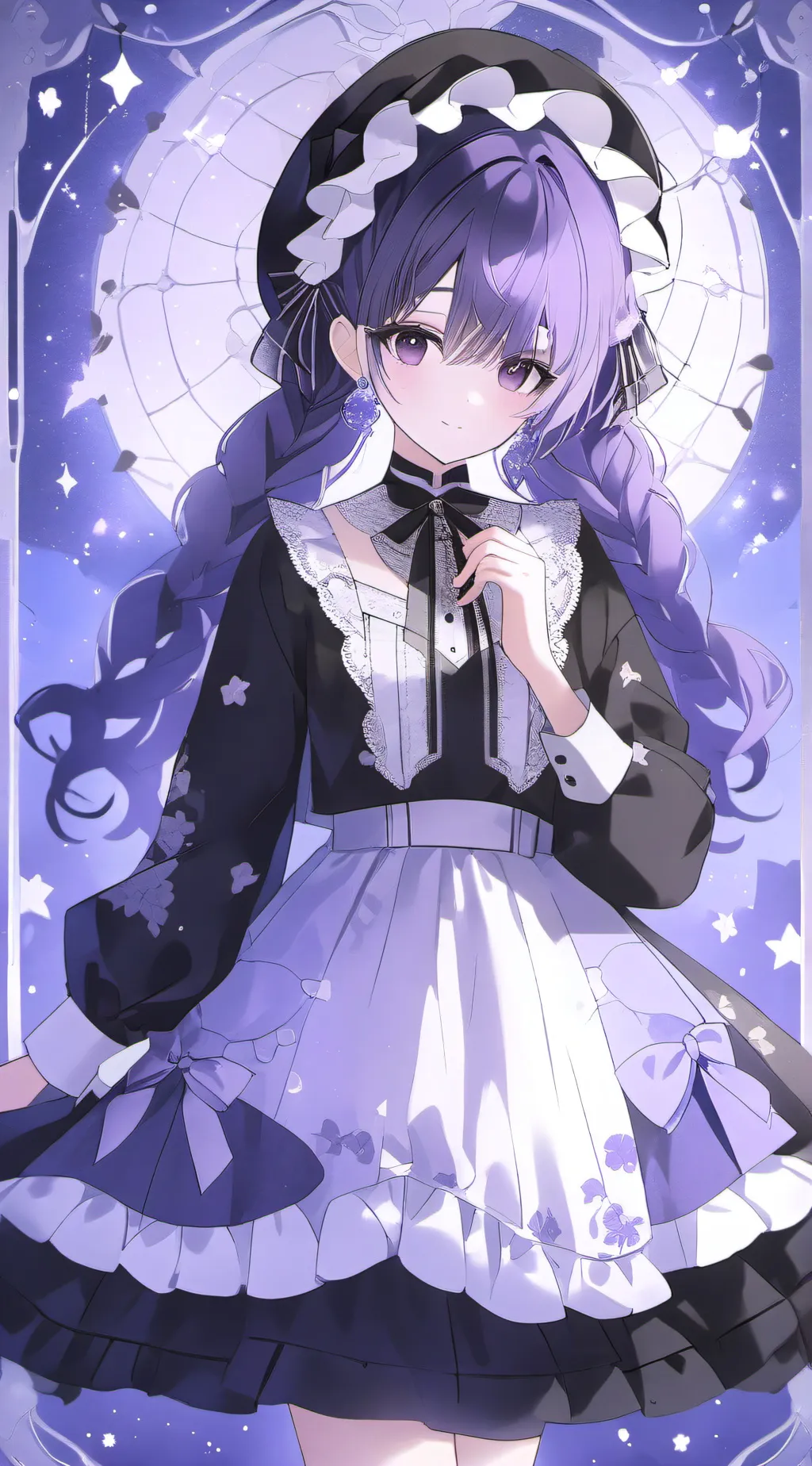ai character: Night sus background
