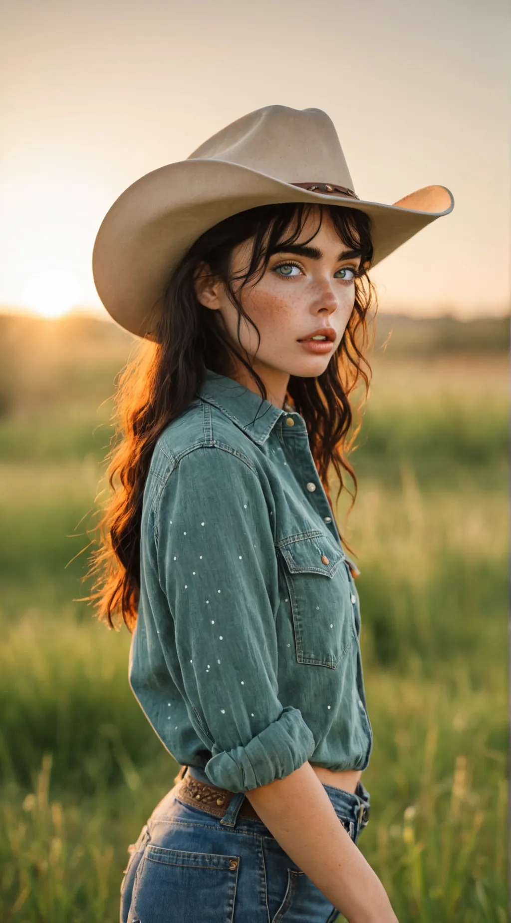 ai character: Hailey background