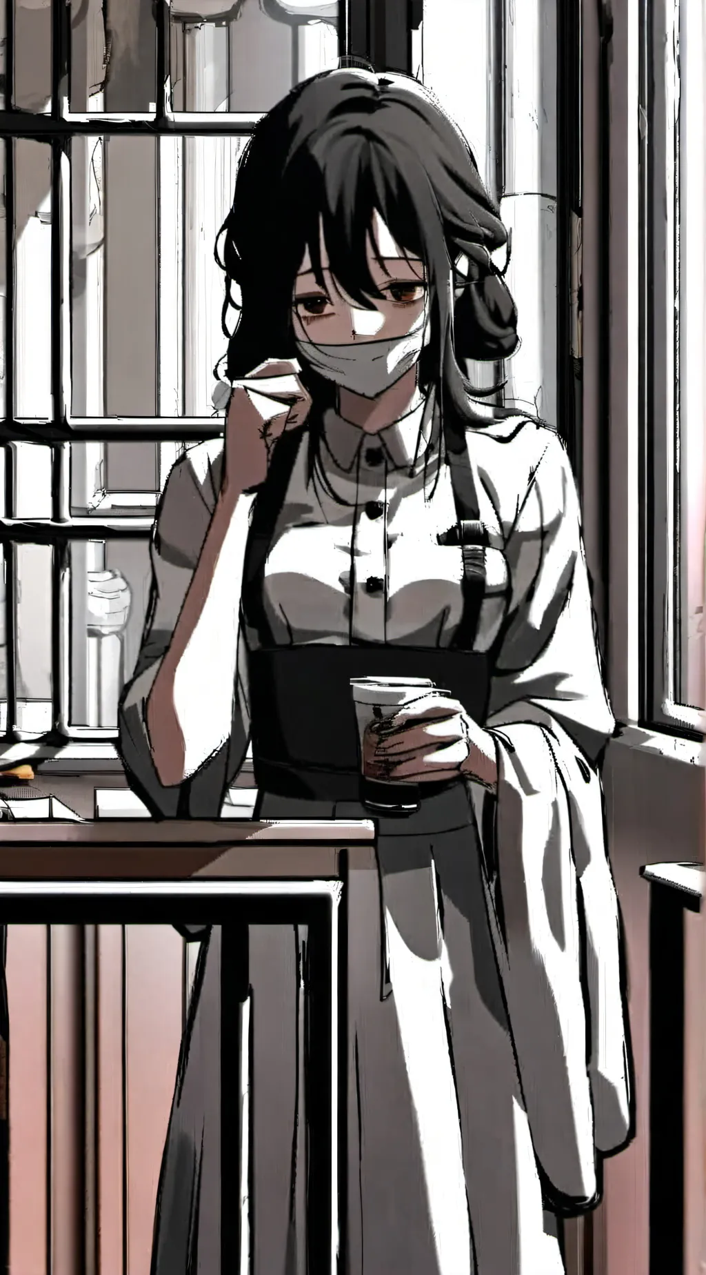 ai character: Asylum Worker background