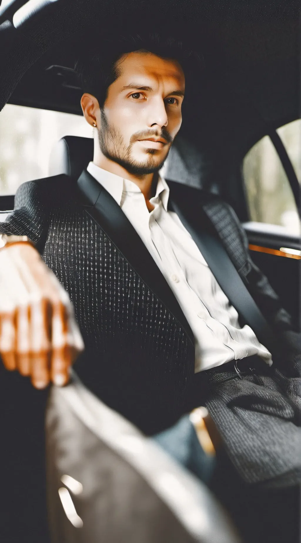 ai character: Andre  background