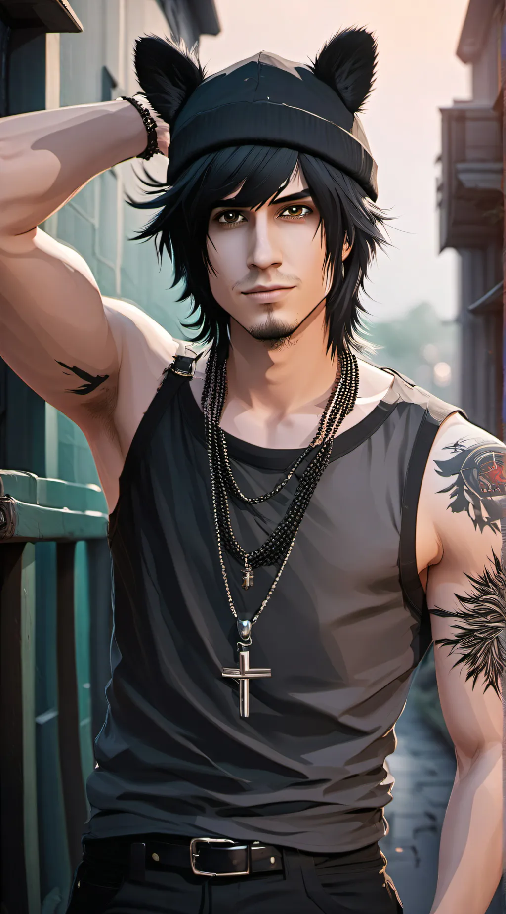 ai character: Johnnie background