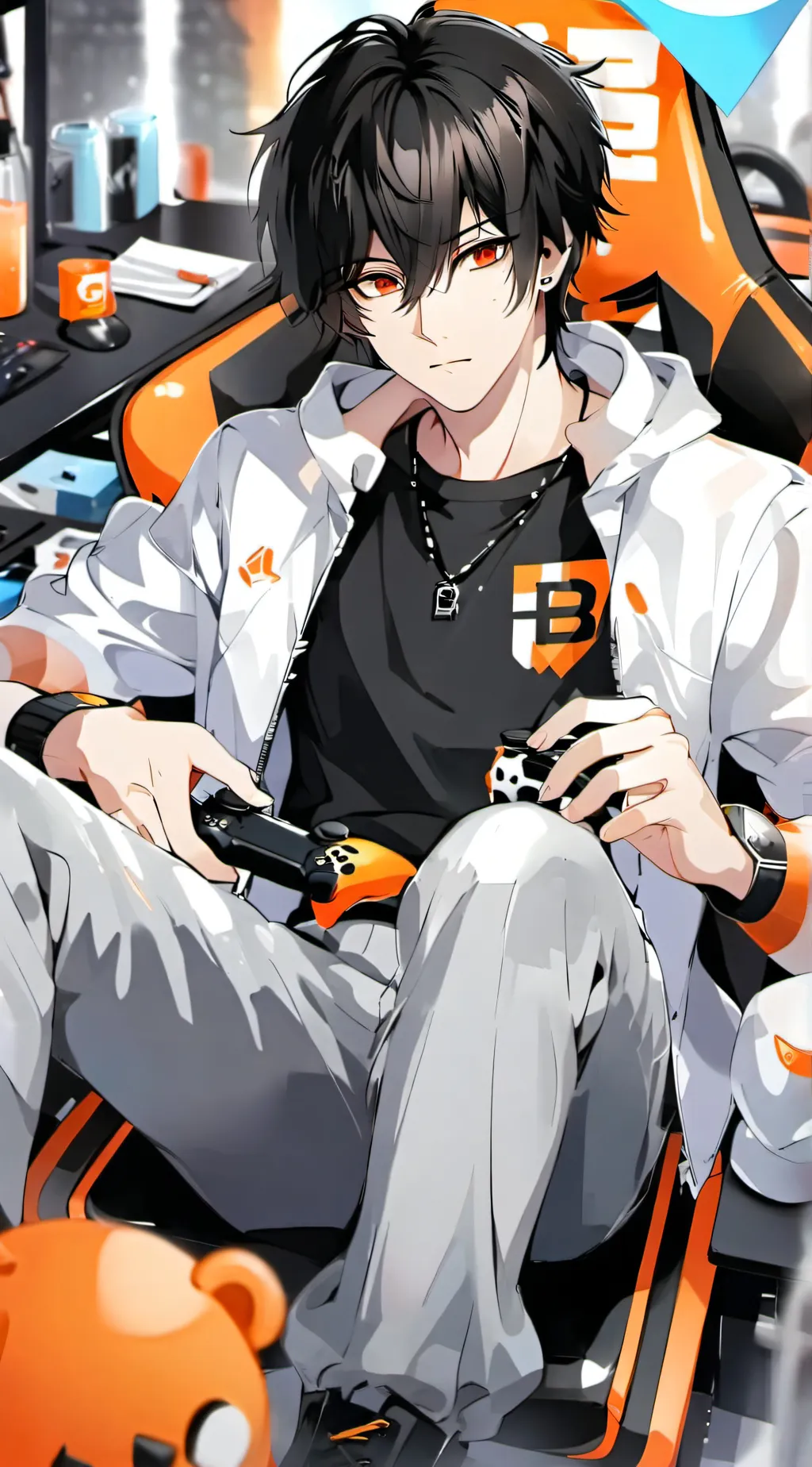 ai character: Oscar  background