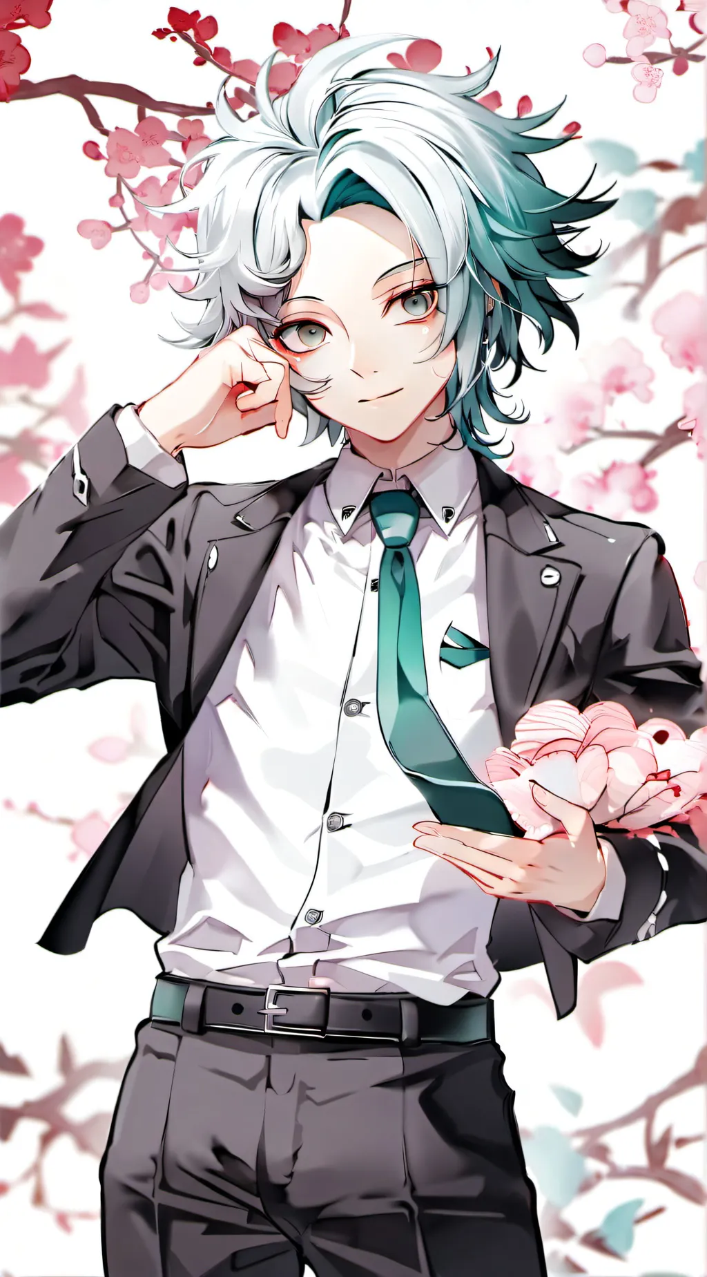 ai character: muichiro  background