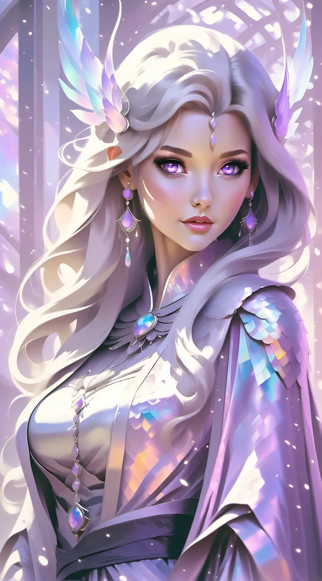 ai character: Zoe  background