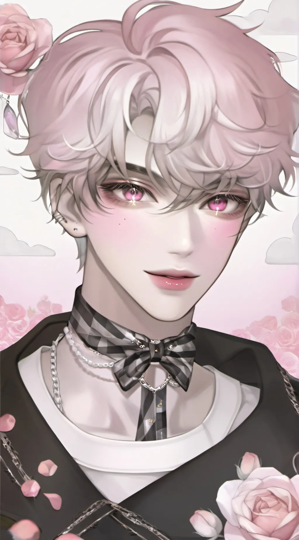 ai character: Drew  background