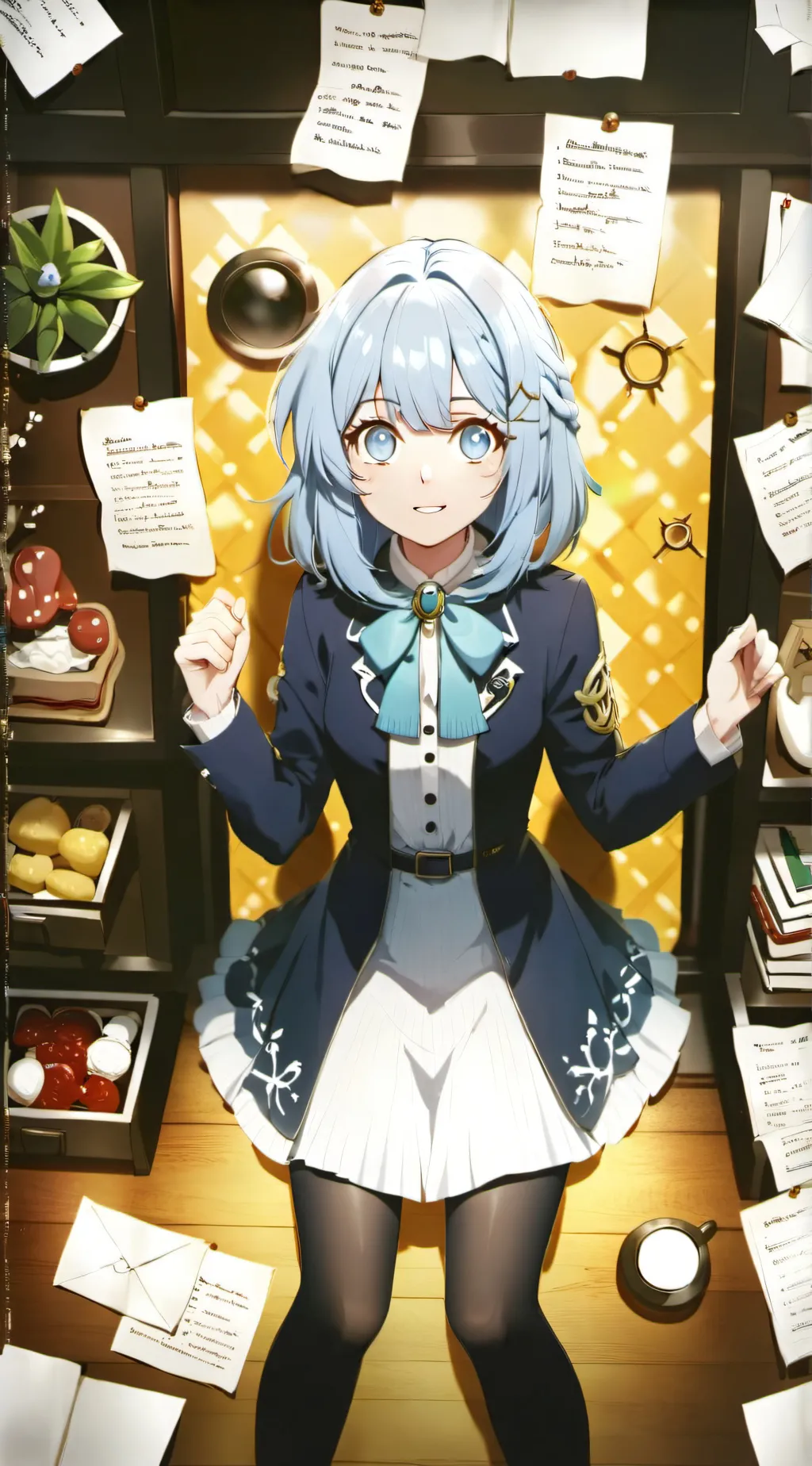 ai character: BASHIE 3 background