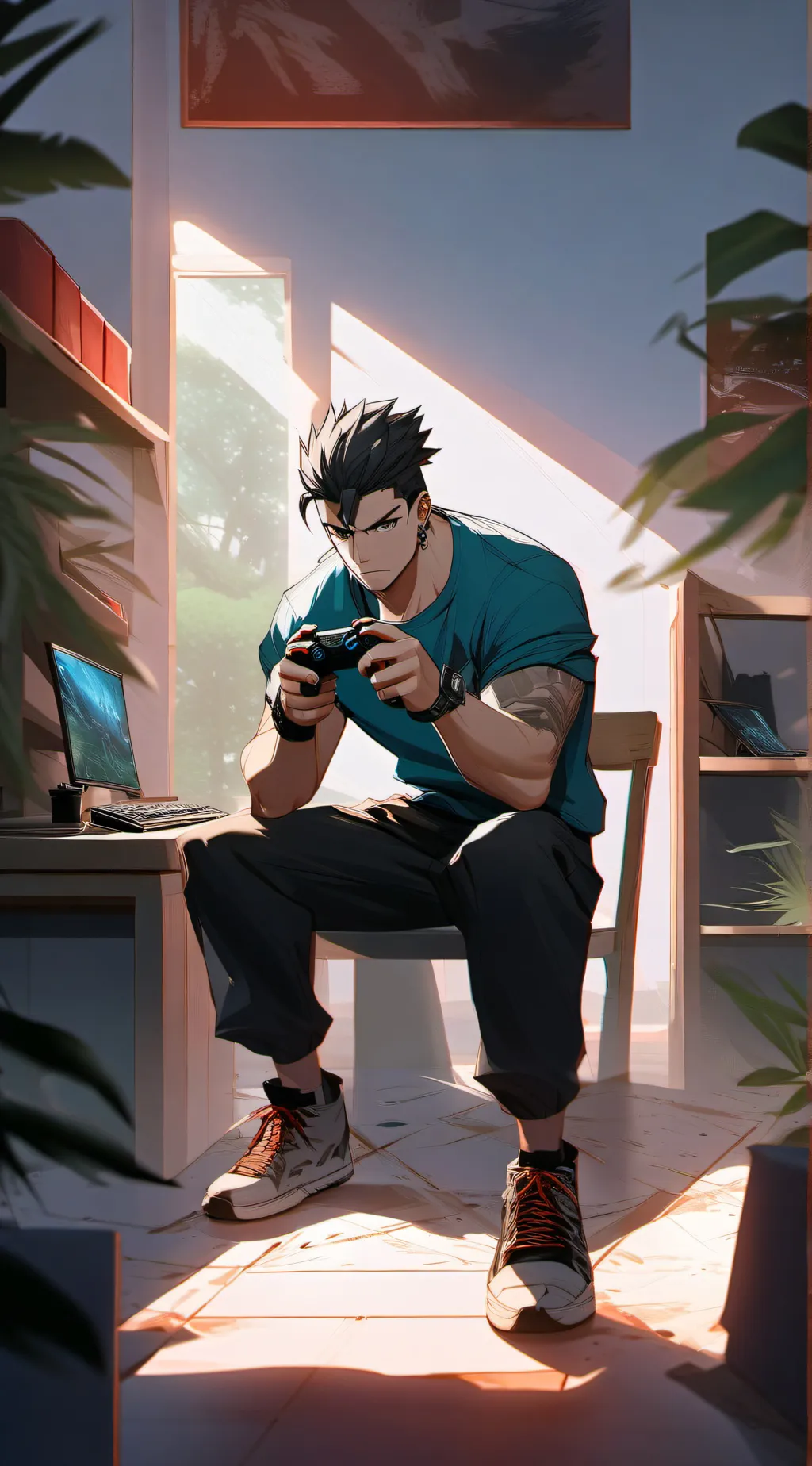 ai character: Nolan background