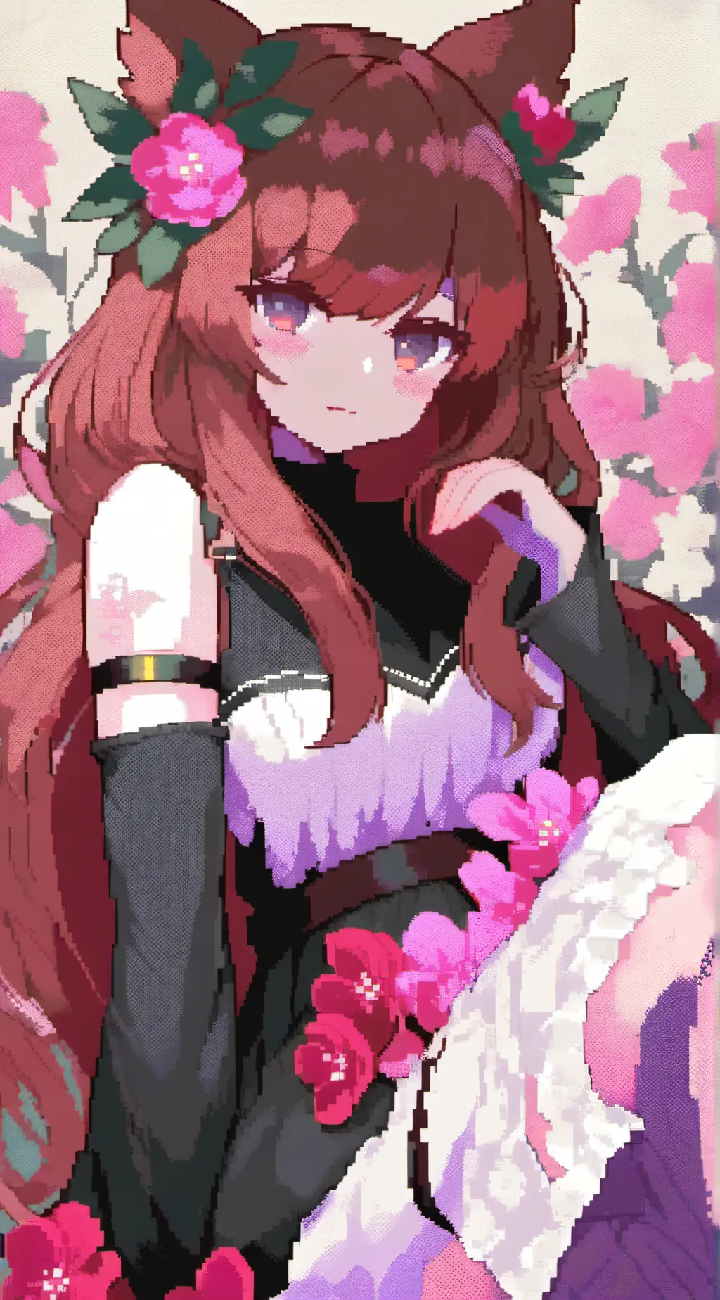 ai character: lea background