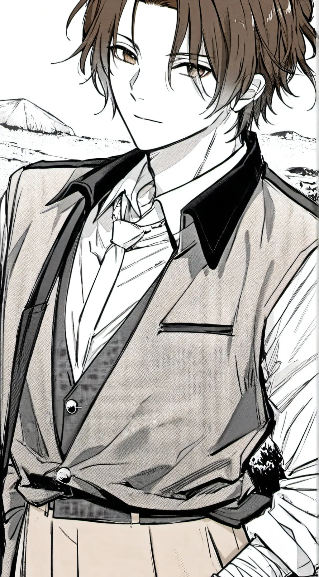 ai character: Dazai background