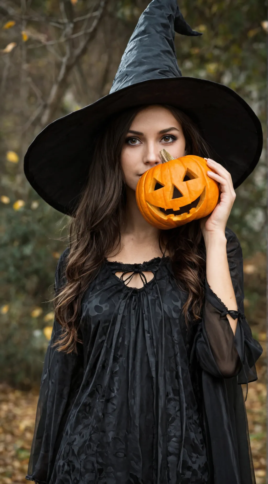 ai character: Halloween lover  background