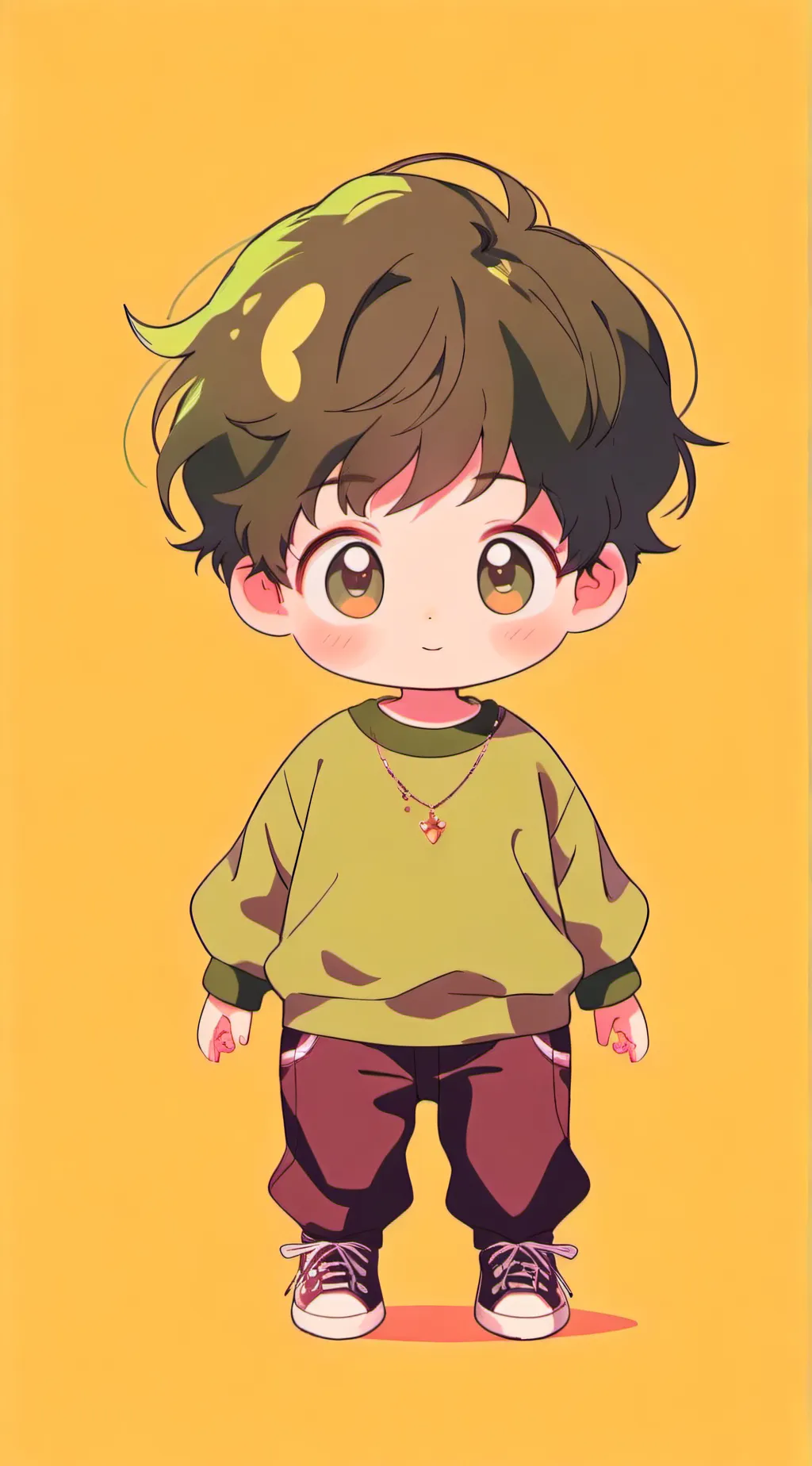 ai character: Cute Baby background