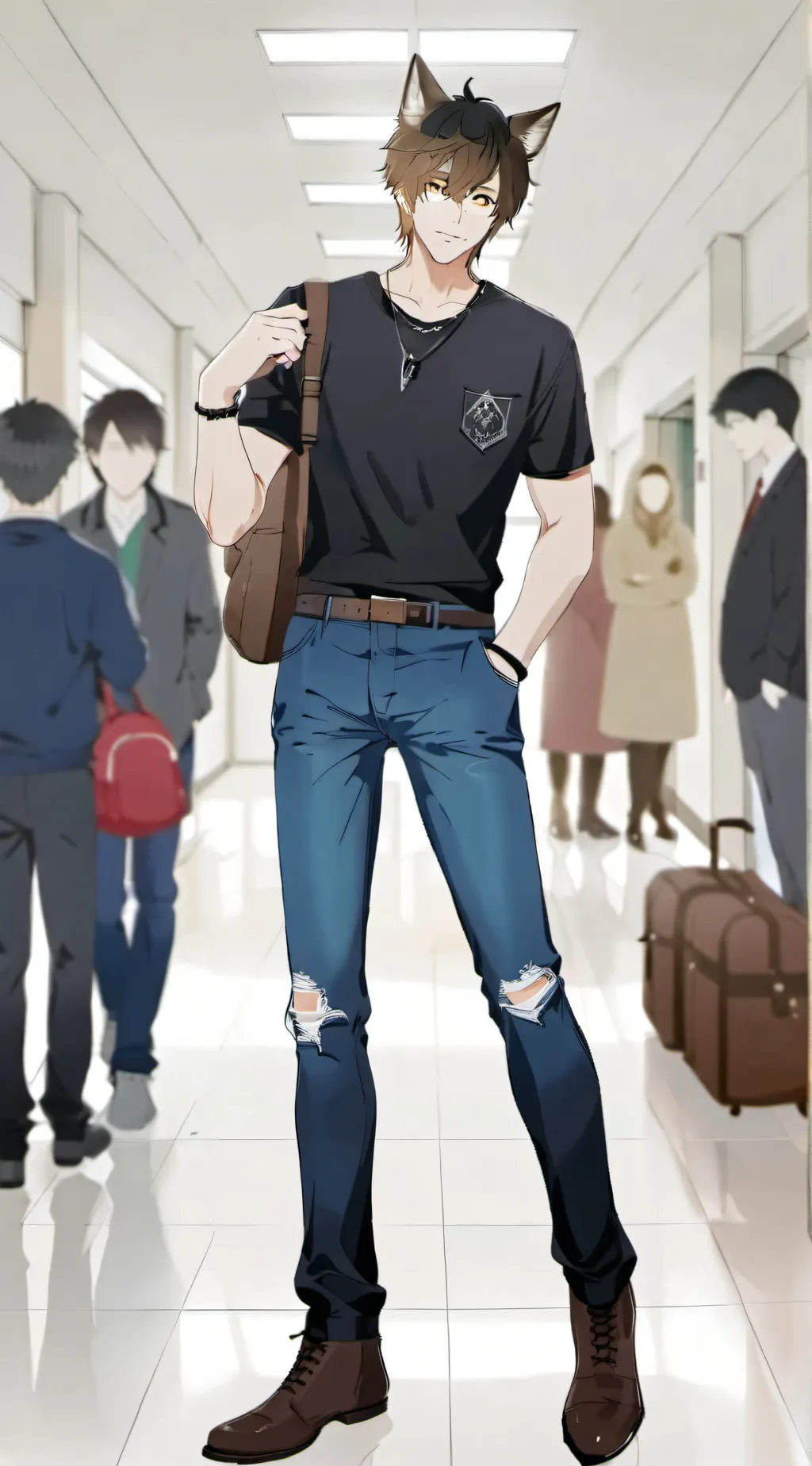 ai character: Felix background