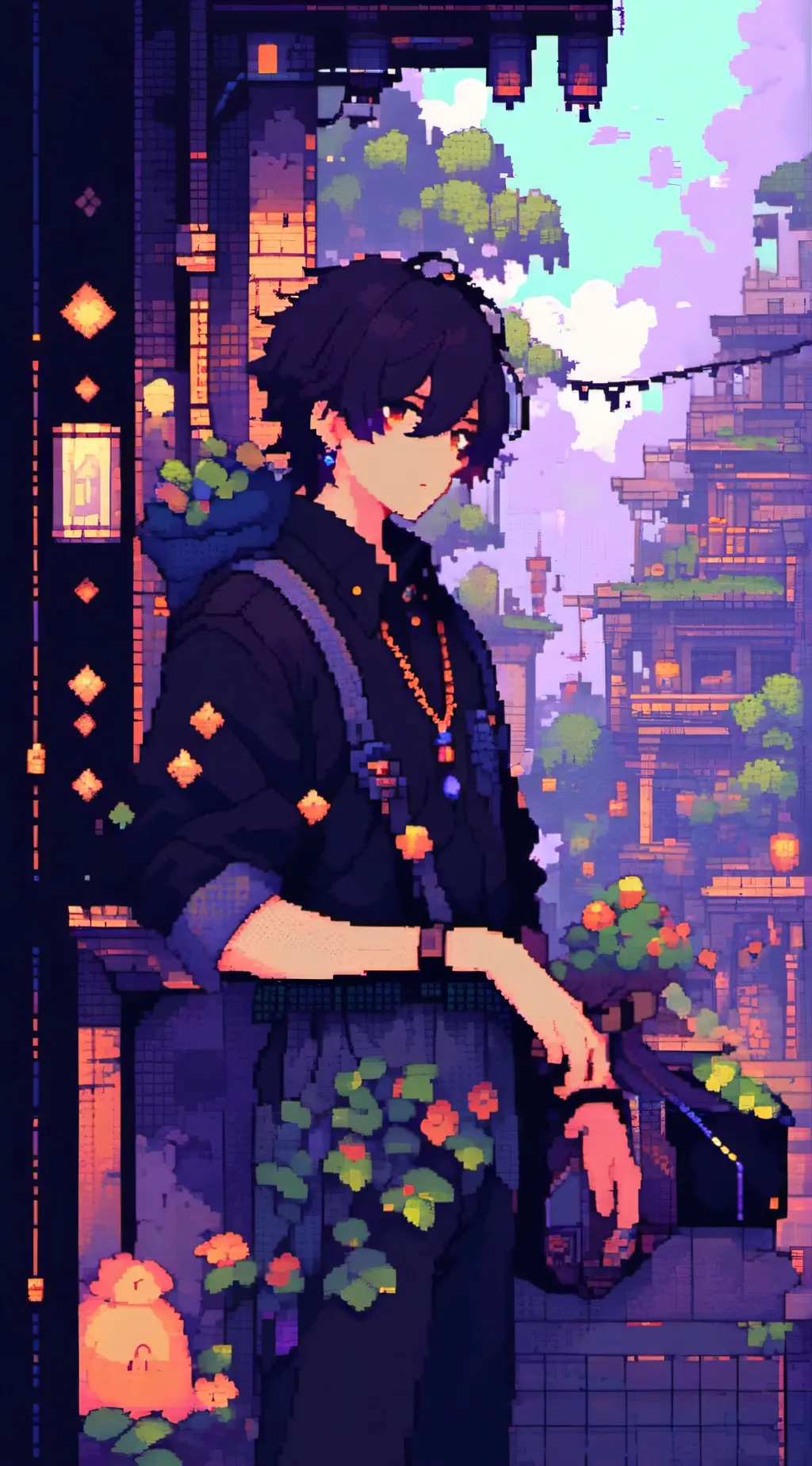 ai character: JJK sparring  background