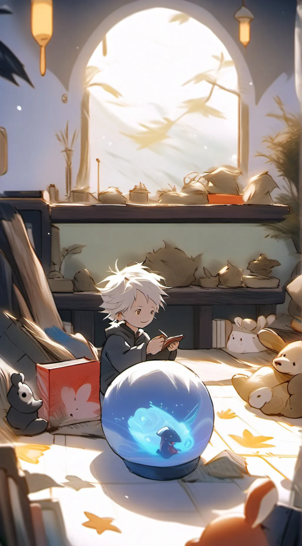 ai character: marion  background