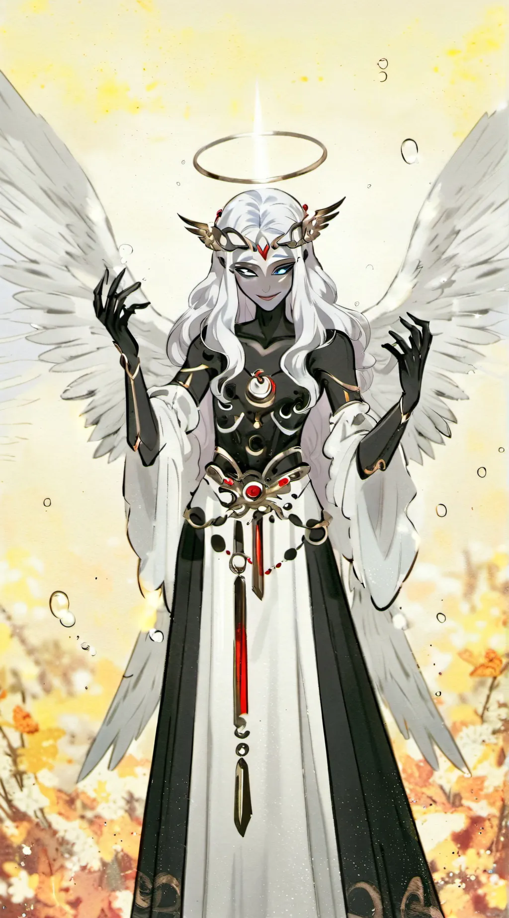 ai character: Seraaaaa background