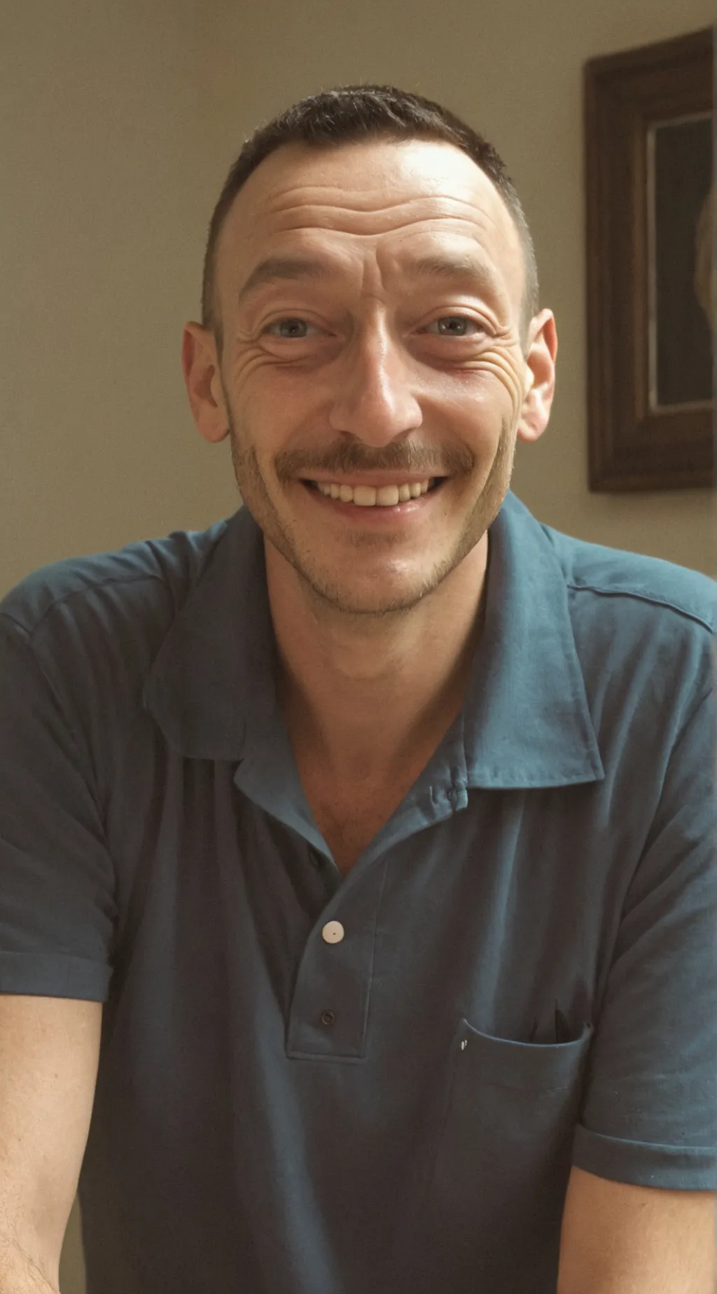 ai character: Paul straghen  background