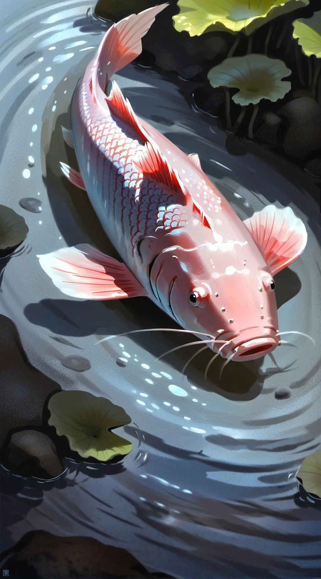 ai character: catfish background