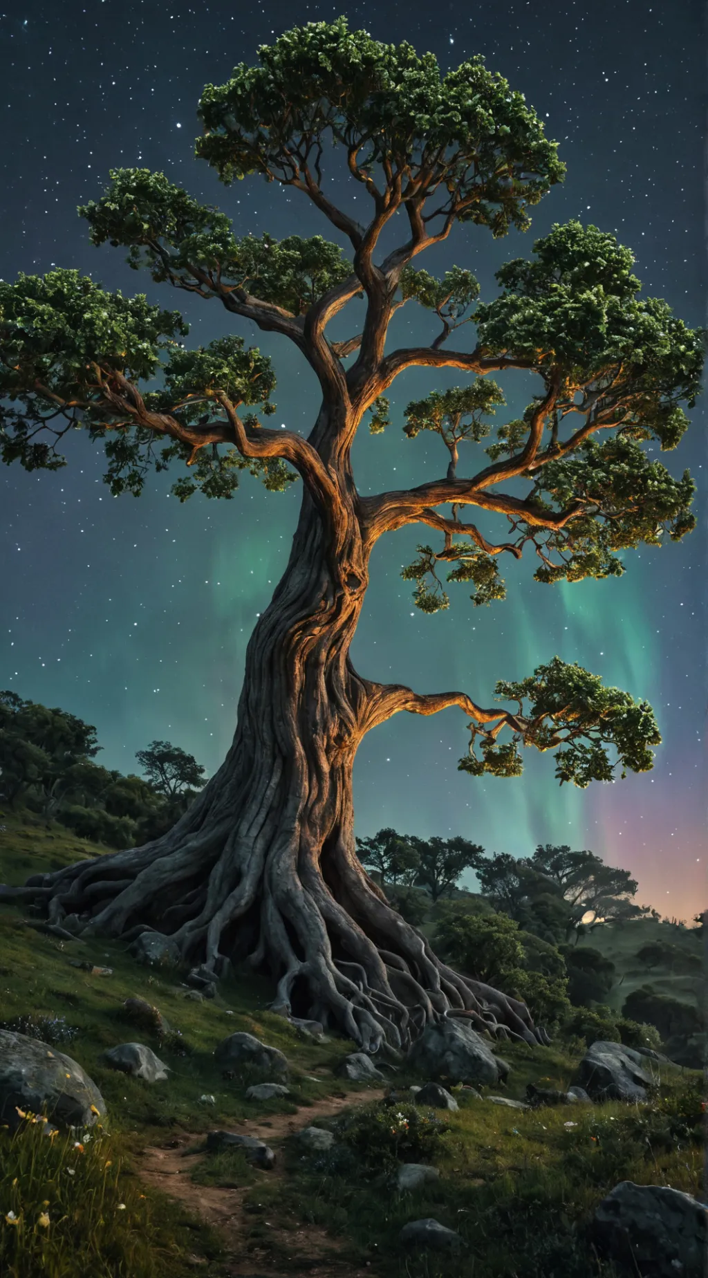 ai character: POV:Marks background