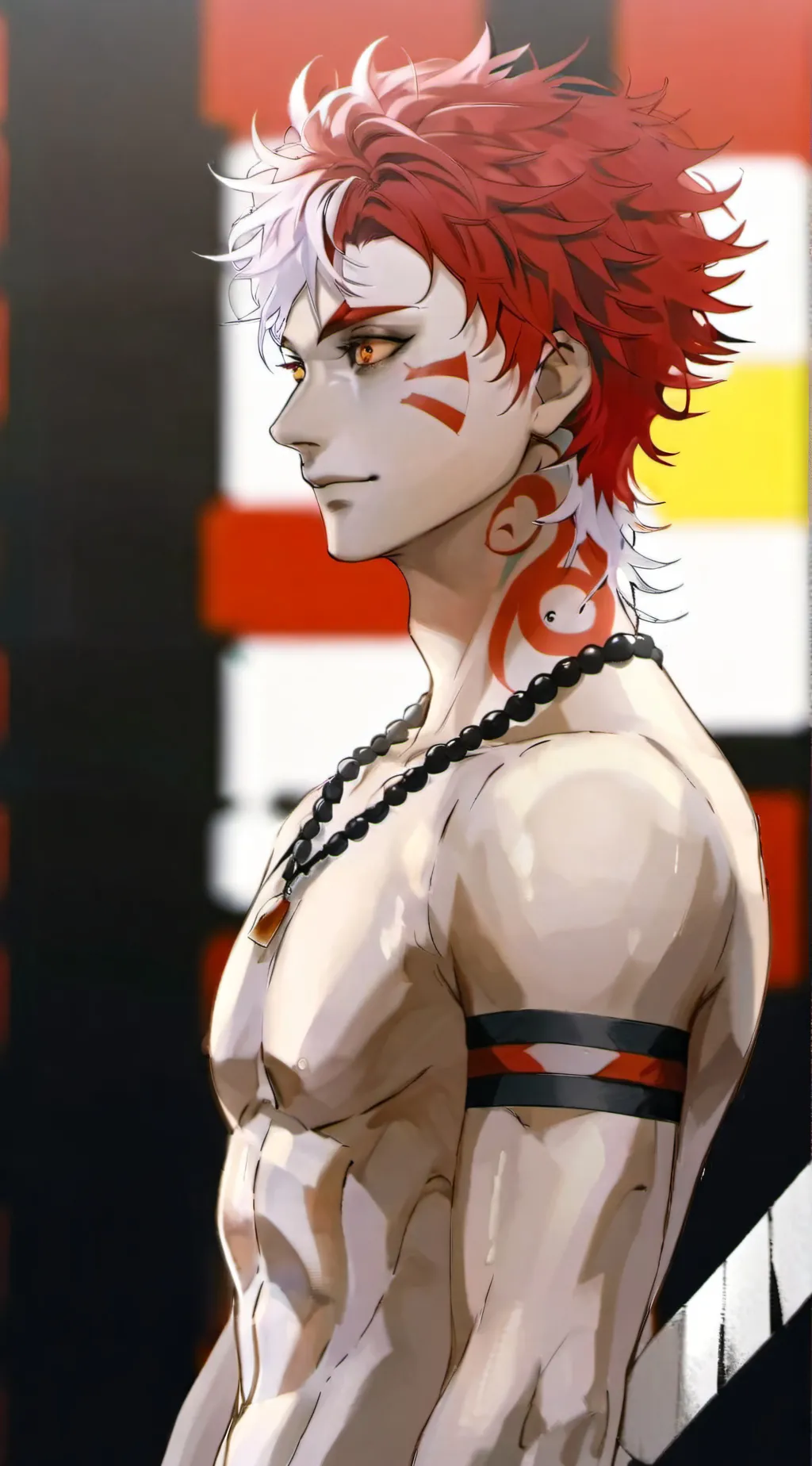 ai character: Akaza  background