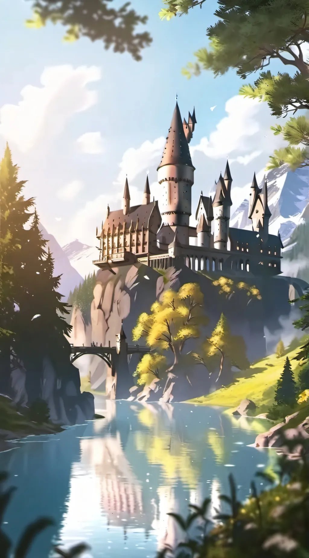 ai character: HOGGY WARTY & LOVE background