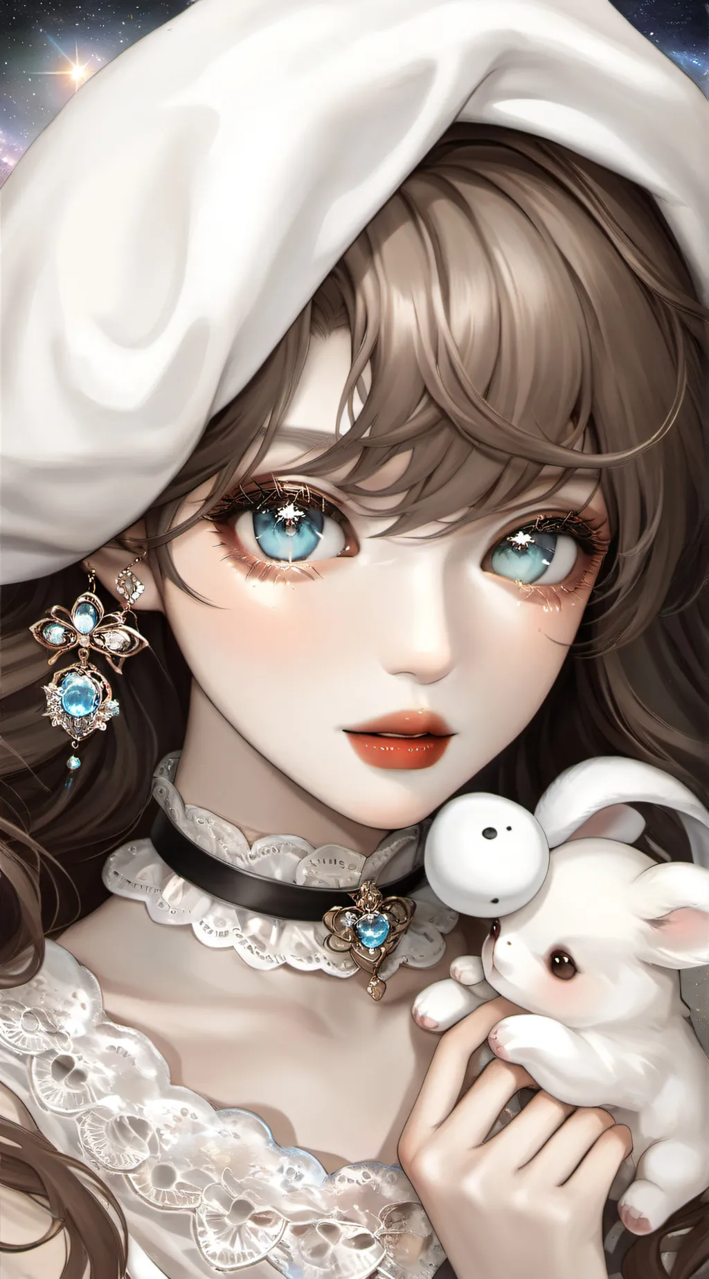 ai character: hiii background