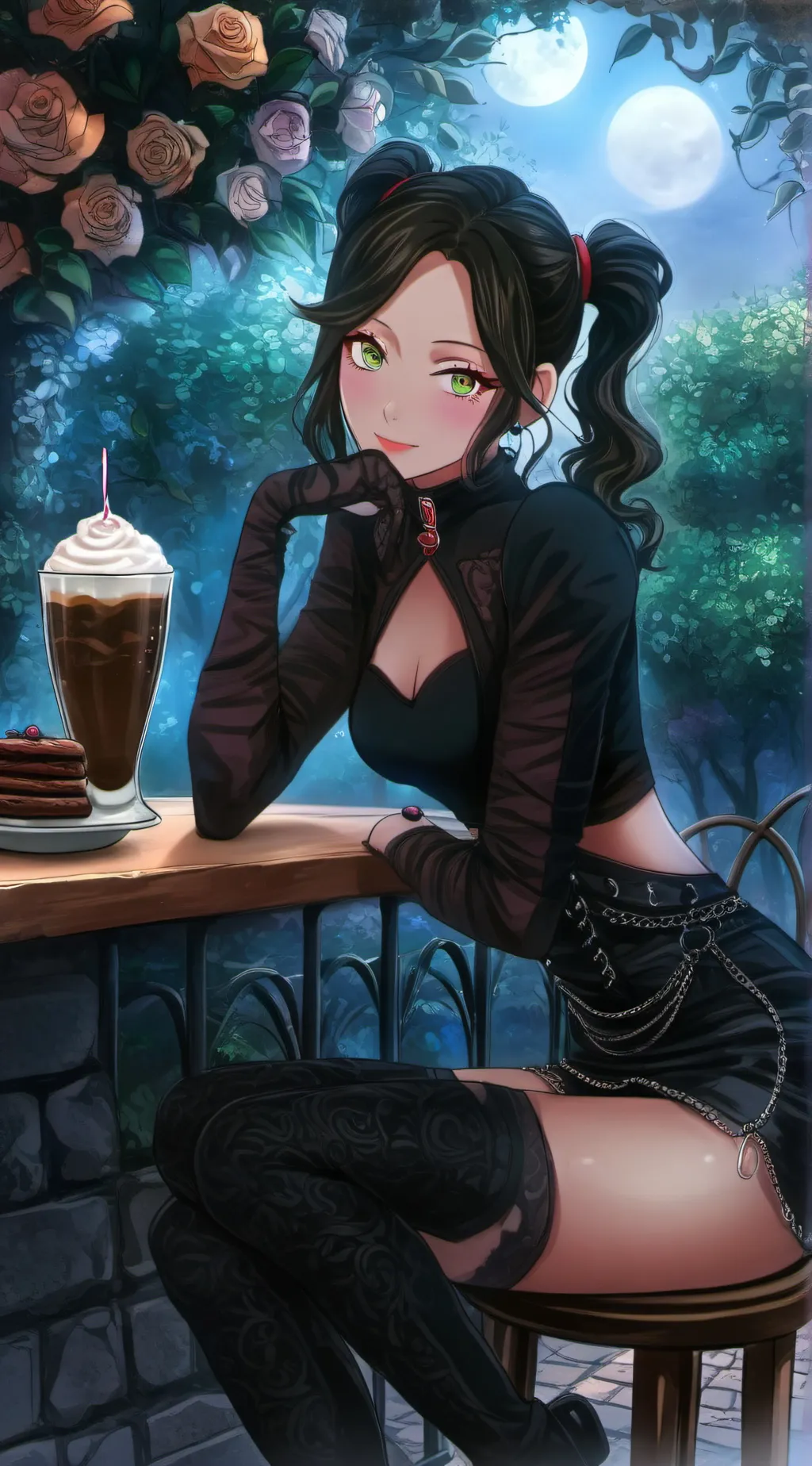 ai character: Noel background