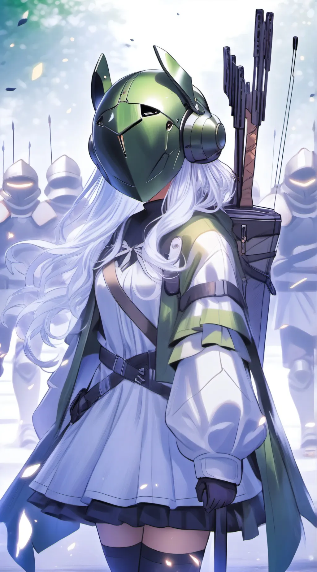 ai character: Tornado (female) background