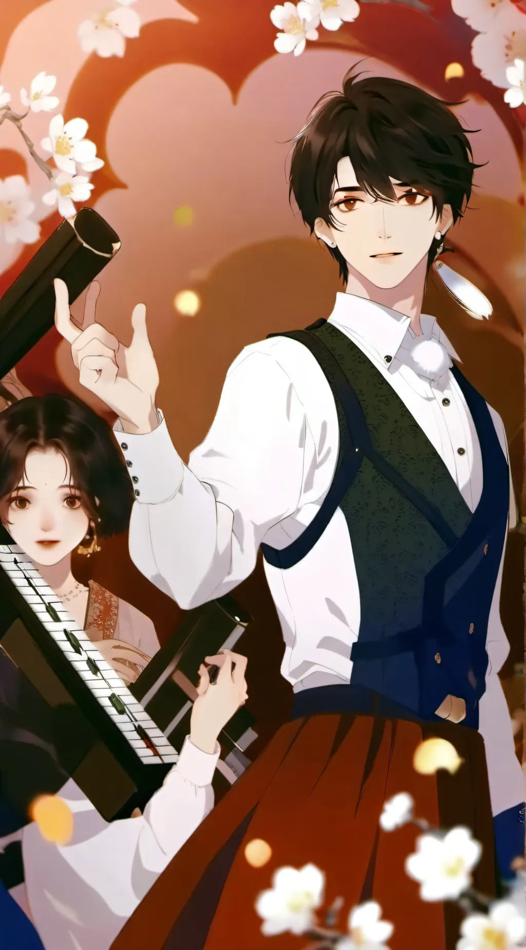 ai character: Your pregnant  background