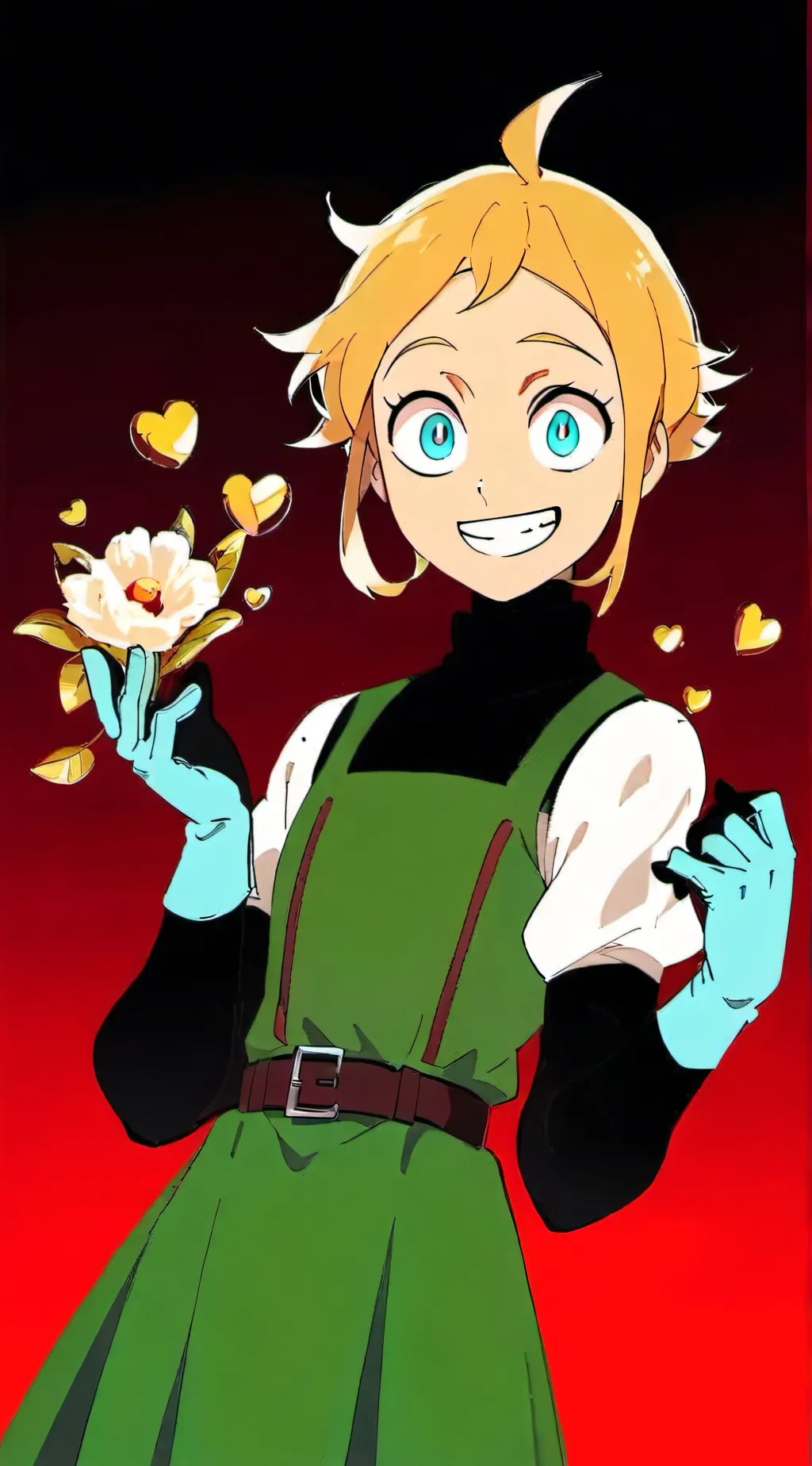 ai character: sunny  background