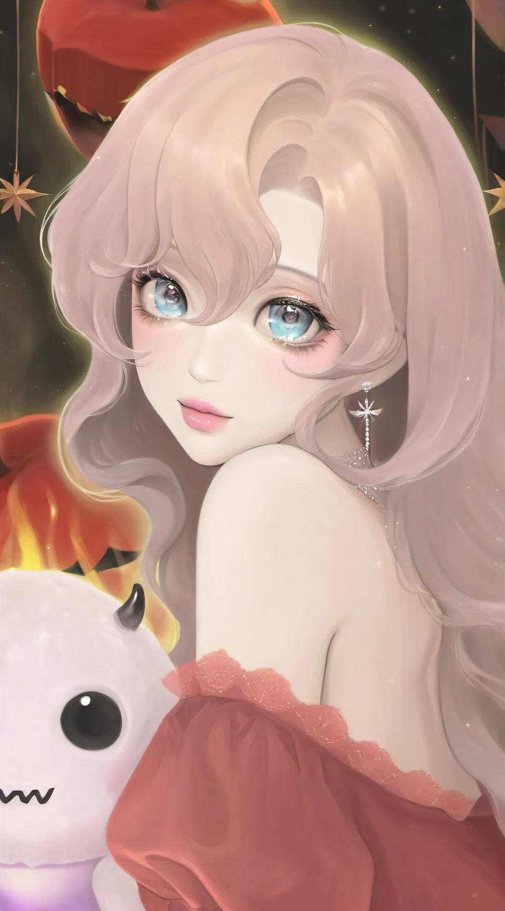 ai character: Michelle  background