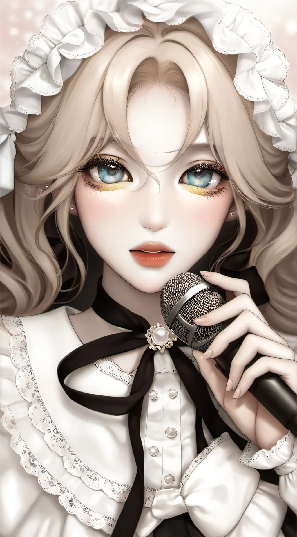 ai character: Sabrina carpenter background