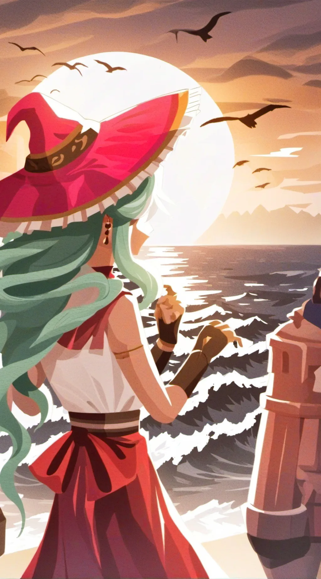 ai character: don't say F background