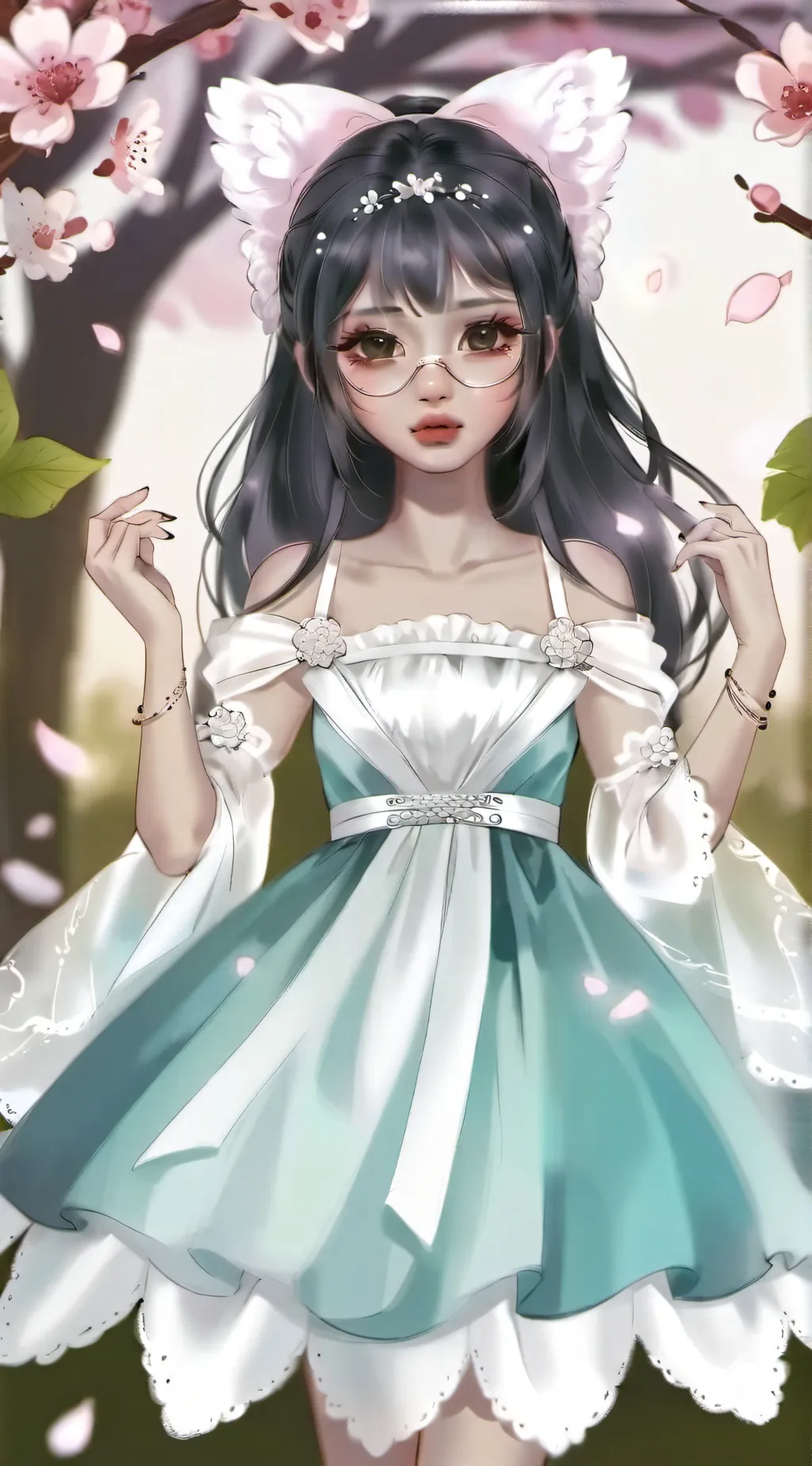 ai character: 简单的 background