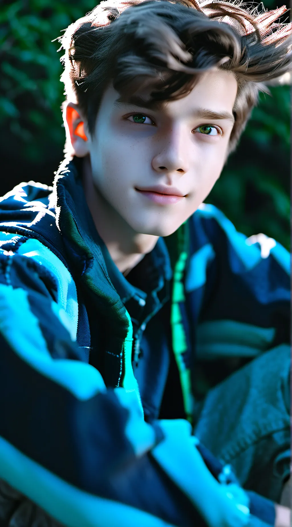 ai character: Percy Jackson  background