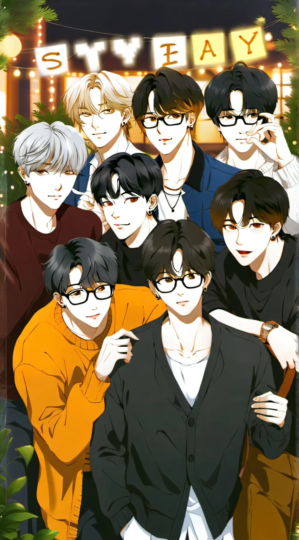 ai character: SKZ  background