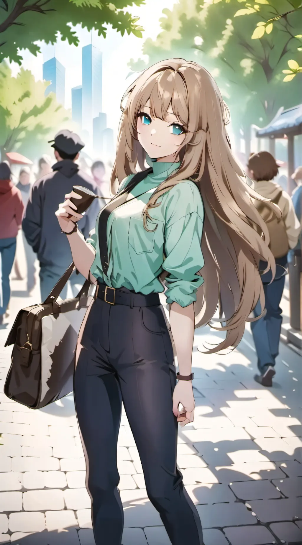 ai character: Lena background