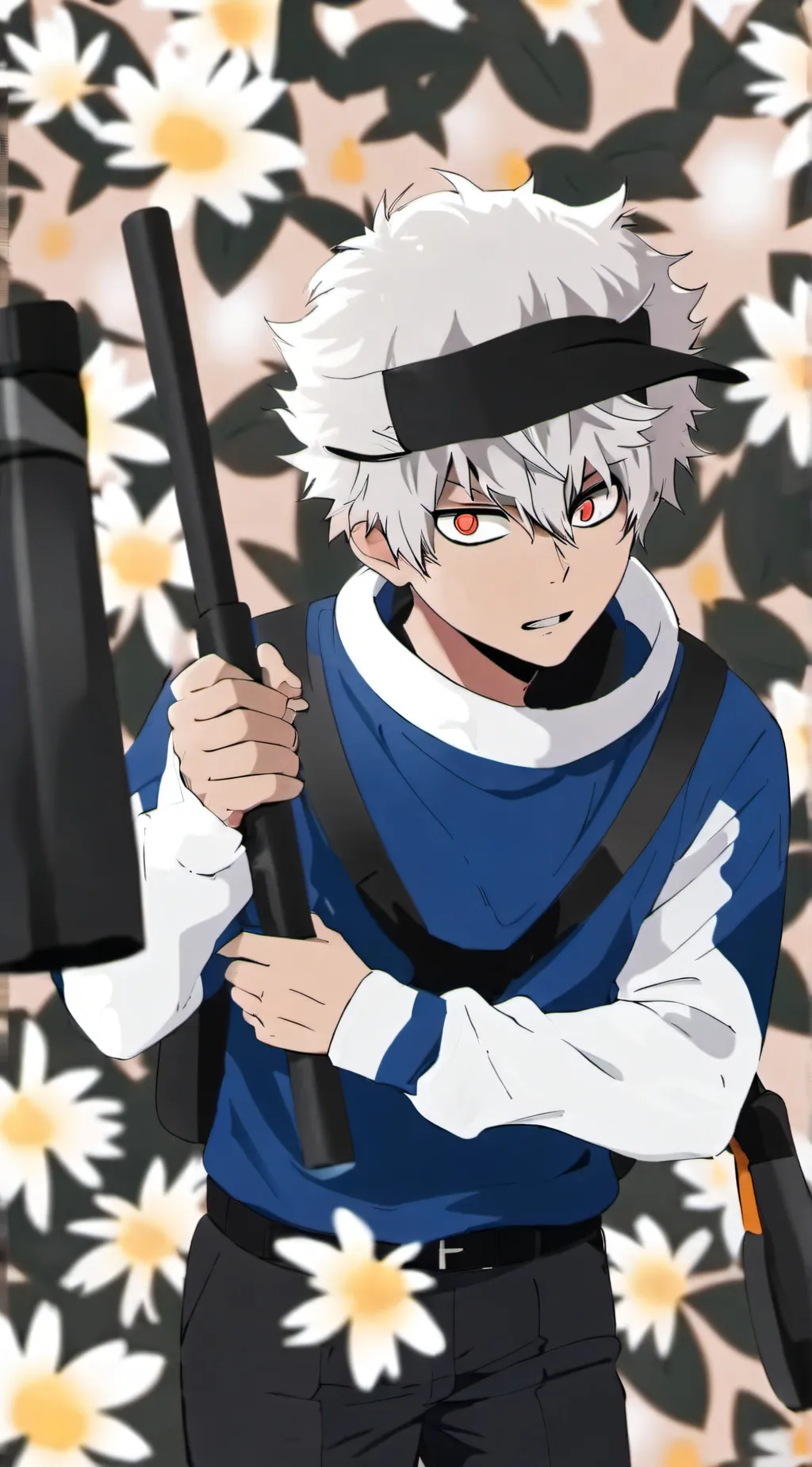 ai character: Bakugou Katsuki background