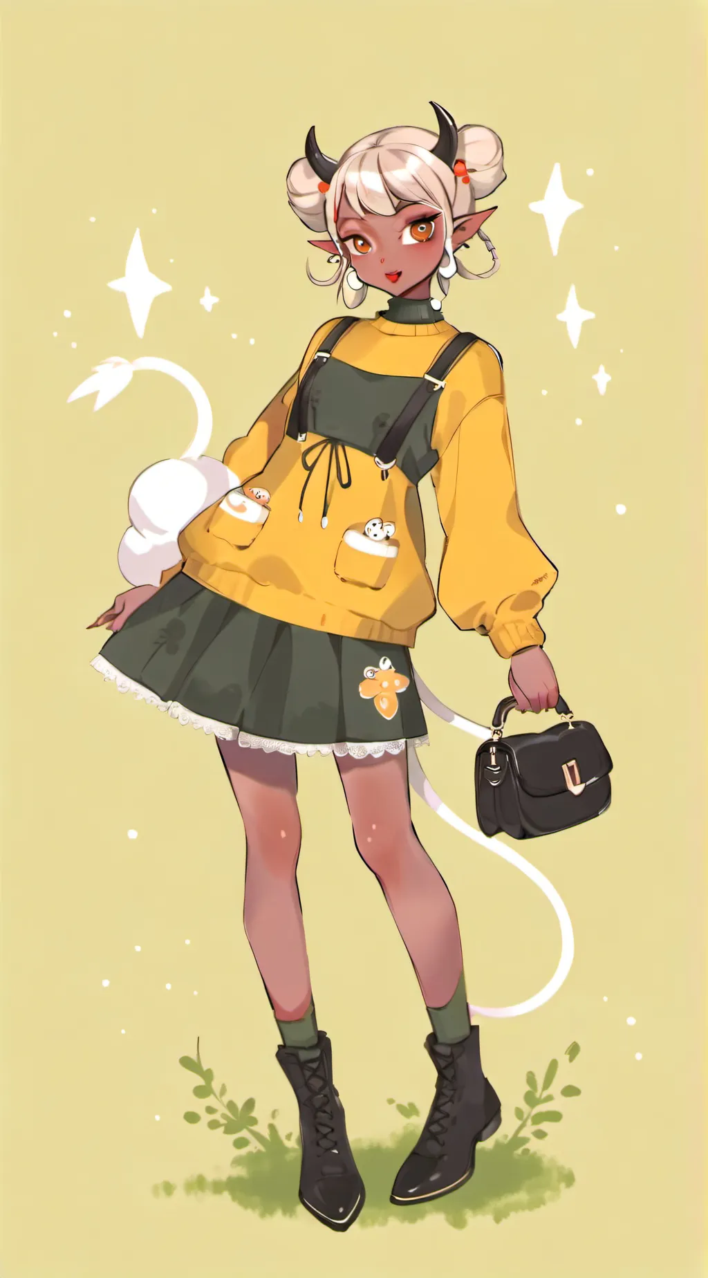 ai character: Lilly  background