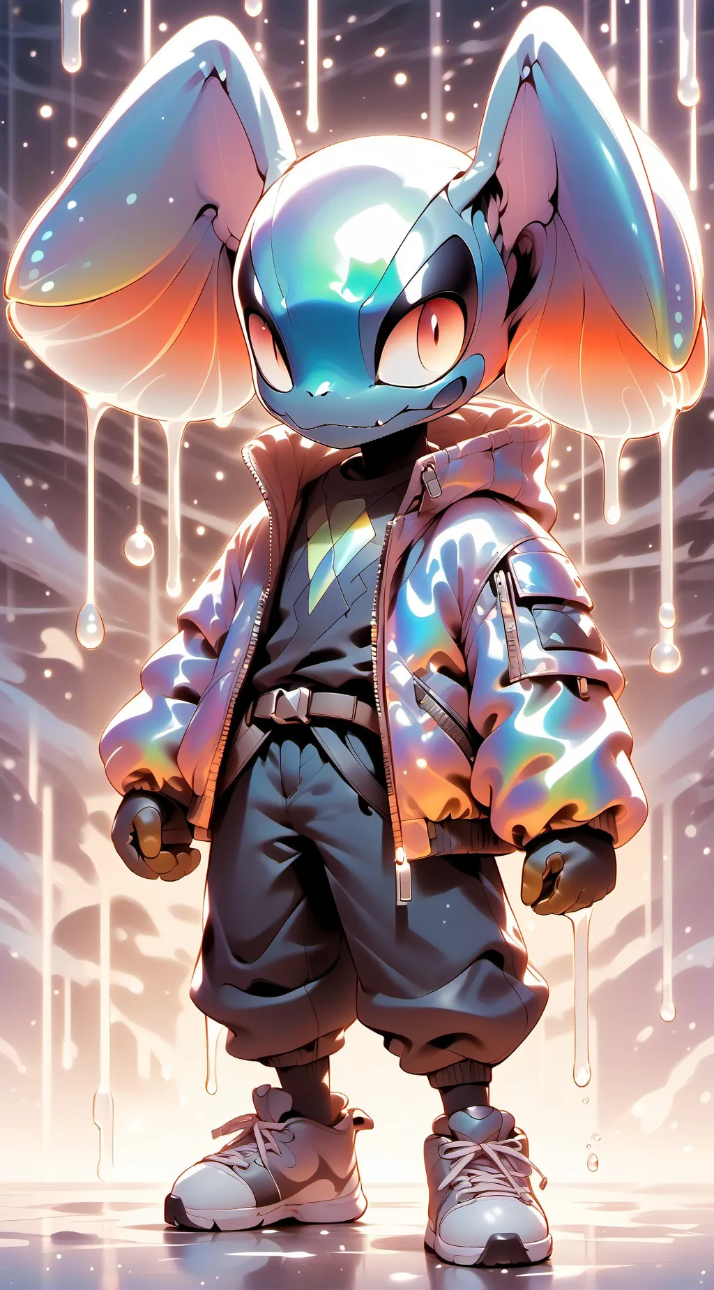 ai character: Velvet  background