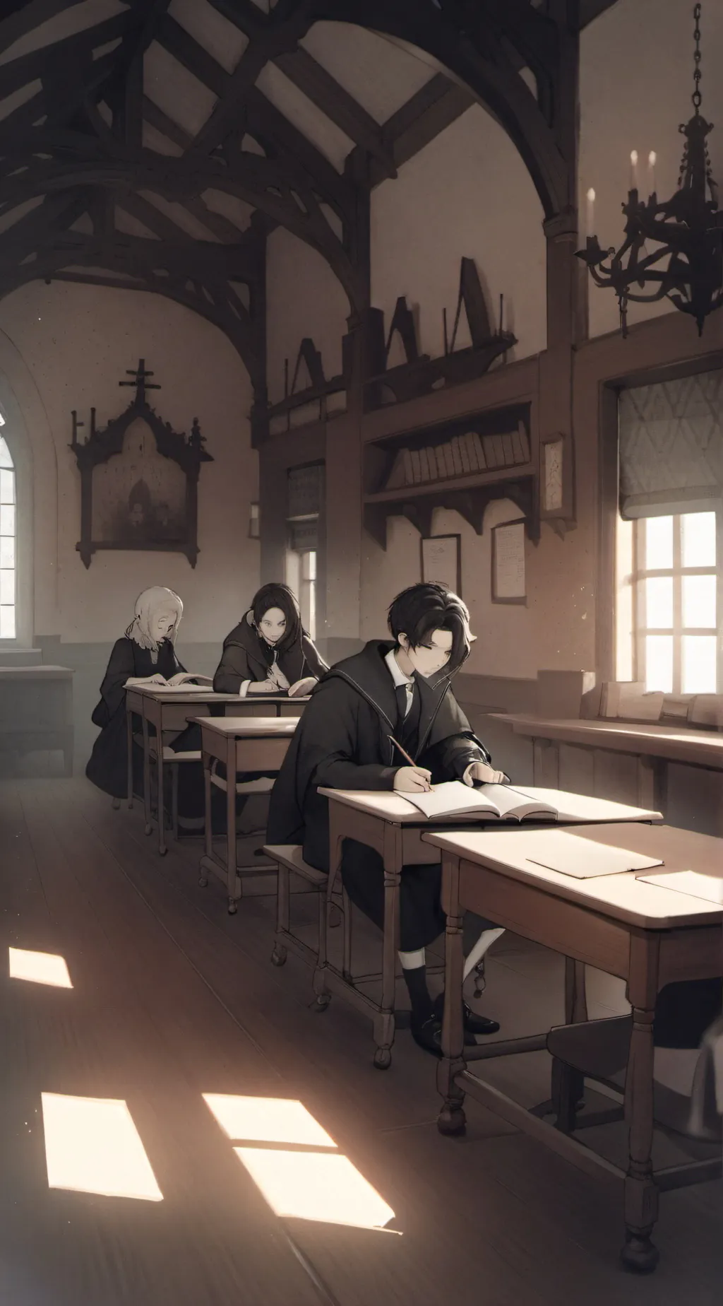 ai character: The group chat  background