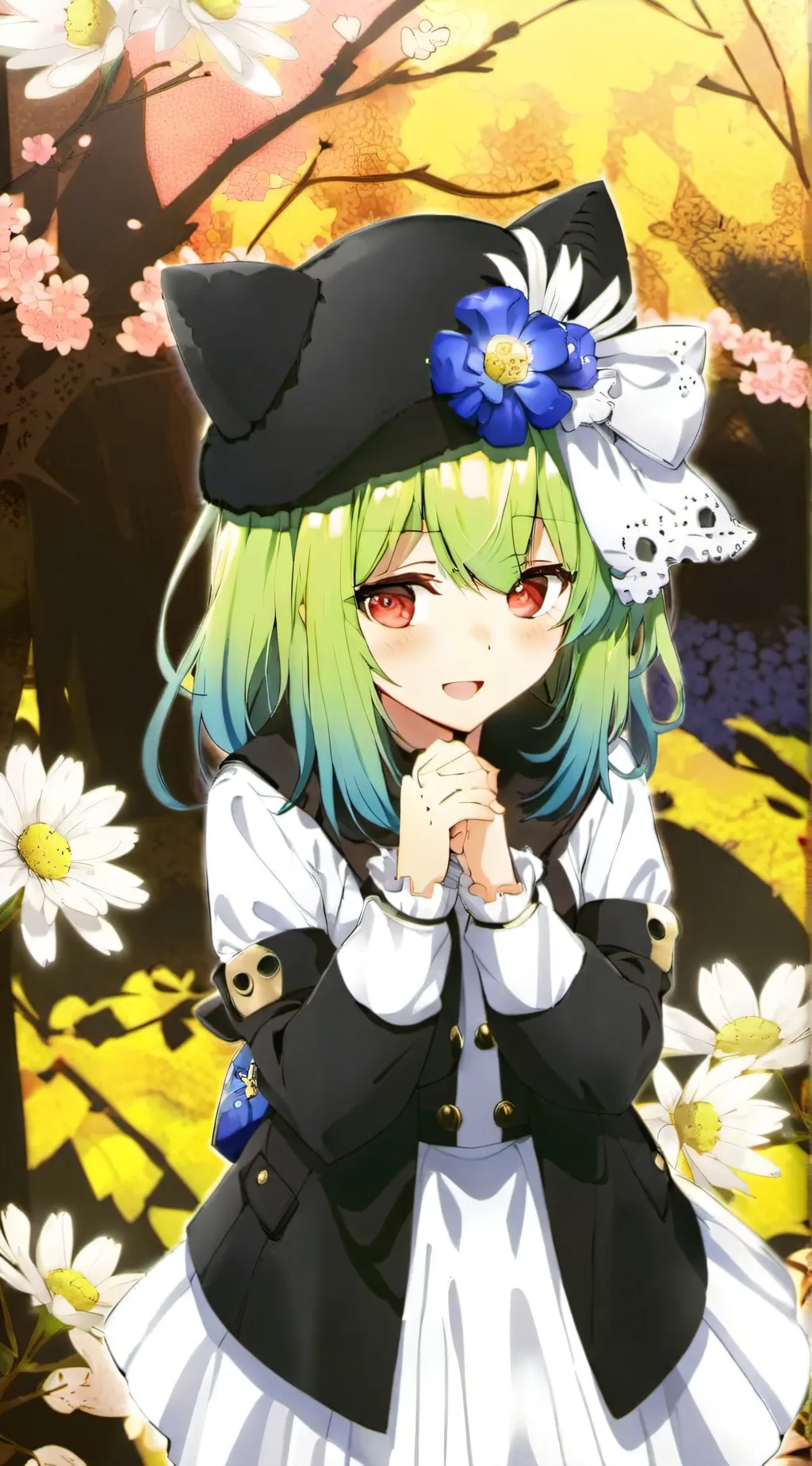 ai character: 夏莉 background