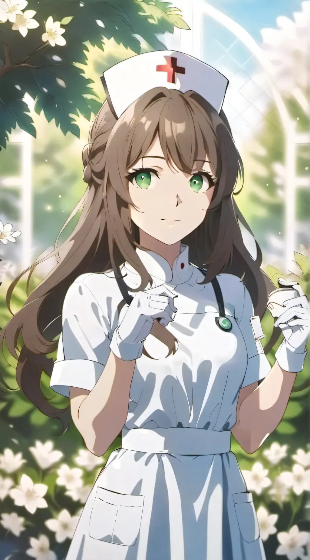 ai character: Lydia golf background